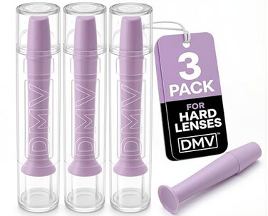 DMV Ultra Hard Contact Lens Remover Lavender 3 Pack