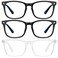 hunsquer Blue Light Glasses for WomanMen Computer Blue Light Glasses