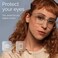 livho High Tech Blue Light Glasses Advanced Blue Light Blocking Computer Glasses Screen Fatigue UV Protection