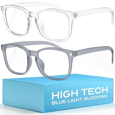 livho High Tech Blue Light Glasses Advanced Blue Light Blocking Computer Glasses Screen Fatigue UV Protection