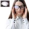 pranovo 10 Pack Glasses Translucent Eye Patch for Glasses Vision Patching for Lazy Eye Amblyopia Strabismus After Eye Surgery Recovery