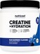 Nutricost Creatine Monohydrate Hydration Blue Raspberry Flavored 30 Servings 7 Vitamins Minerals 5000mg of Creatine Per Serving