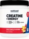 Nutricost Creatine Energy 30 Servings Fruit Punch Flavored 5000mg Creatine Monohydrate 350mg Energy Complex Per Serving