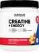 Nutricost Creatine Energy 30 Servings Fruit Punch Flavored 5000mg Creatine Monohydrate 350mg Energy Complex Per Serving