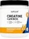 Nutricost Creatine Aminos 30 Servings Peach Mango Flavored 5000mg Creatine Monohydrate 5000mg Amino BCAA Blend Per Serving