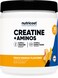 Nutricost Creatine Aminos 30 Servings Peach Mango Flavored 5000mg Creatine Monohydrate 5000mg Amino BCAA Blend Per Serving