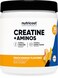 Nutricost Creatine Aminos 30 Servings Peach Mango Flavored 5000mg Creatine Monohydrate 5000mg Amino BCAA Blend Per Serving