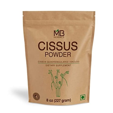 MB Herbals Cissus Hadjod Powder 227g 8 oz Half Pound Cissus quadrangularis St Powder