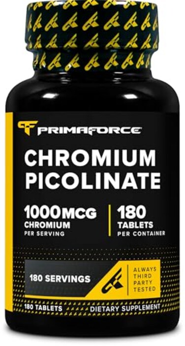 Primaforce PrimaForce Chromium Picolinate 1000mcg 180 Tablets