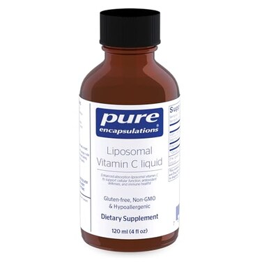 Pure Encapsulations Liposomal Vitamin C Support for Cellular Function Antioxidant Defenses and Immune Health 4 fl oz