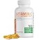 Bronson Vitamin C 1000mg Premium NonGMO Ascorbic Acid Tablets 100 Count
