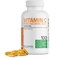 Bronson Vitamin C 1000mg Premium NonGMO Ascorbic Acid Tablets 100 Count