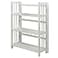 Casual Home 3Shelf Folding Stackable Bookcase 275 WideWhite