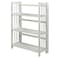 Casual Home 3Shelf Folding Stackable Bookcase 275 WideWhite