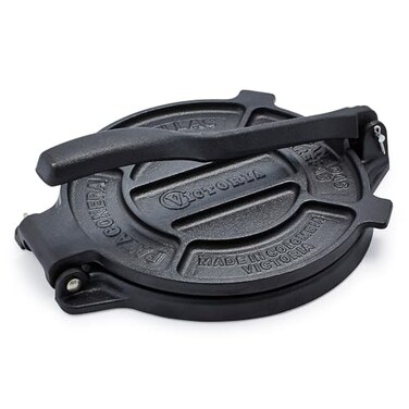 Creative Home Kitchen Cast Iron Tortilla Press 8 Black