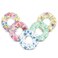 ExpressionMed Libre 2 Sensor Covers Waterproof Secure Adhesive Patches Breathable Flexible Material Easy Controlled Application Pack of 5 Pastel Flowers Variety Pack