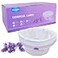 Elzrghs Commode Liners for Bedside Commode Portable Toilet Bed Pan 100 Count Lavender Scented Disposable Potty Chair Liners