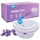 Elzrghs Commode Liners with Absorbent Pads for Bedside Commode Commode Toilet50 LaVender Scented Bedside Commode Liners and 50 Commode Pads White