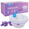 Elzrghs Commode Liners with Absorbent Pads for Bedside Commode Commode Toilet50 LaVender Scented Bedside Commode Liners and 50 Commode Pads White