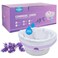 Elzrghs Commode Liners with Absorbent Pads for Bedside Commode Commode Toilet50 LaVender Scented Bedside Commode Liners and 50 Commode Pads White