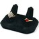 FindingKing Double Ring Finger Display Black Velvet Jewelry Case