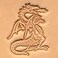 Tandy Leather 3D Dragon Stamp 8842300