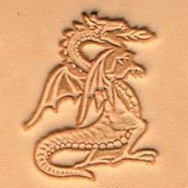 Tandy Leather 3D Dragon Stamp 8842300