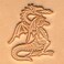 Tandy Leather 3D Dragon Stamp 8842300