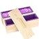 ZOENHOU 2 PCS 42oz Purple Soap Molds with 2 Lids Flexible Rectangular Silicone Soap Making Molds Kit with Wood Box DIY Tool Set for Soap Making Supplies