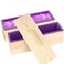ZOENHOU 2 PCS 42oz Purple Soap Molds with 2 Lids Flexible Rectangular Silicone Soap Making Molds Kit with Wood Box DIY Tool Set for Soap Making Supplies