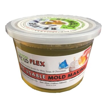 ComposiMold Flex 20 oz Reusable Transparent Rubber