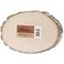 Wilson Basswood Plaque RoundOval Bulk Quantity Value Box Small 57 inch Diameter Pack of 20