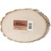 Wilson Basswood Plaque RoundOval Bulk Quantity Value Box Small 57 inch Diameter Pack of 20