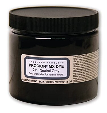 Jacquard Procion Mx Dye Neutral Grey 8Oz