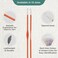 KnitPro Zing SingleEnded Crochet Hook US Size C 275mm