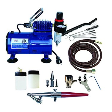 Paasche Airbrush H100D Single Action Airbrush Compressor Package
