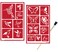 Trendzeen 2 Reusable Glass Etching Stencils Set Hummingbird Butterfly Themed Etch Stencil Set Includes Brush Total 3 Items