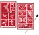 Trendzeen 2 Reusable Glass Etching Stencils Set Hummingbird Butterfly Themed Etch Stencil Set Includes Brush Total 3 Items
