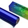 HTVRONT Blue Chrome Permanent Vinyl 12 x 10FT Mirror Metallic Permanent Adhesive Blue Vinyl Roll Compatible with Cricut Cutting Machine Easy to Weed Transfer