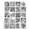 Stampers Anonymous Tim Holtz Cling Rubber Stamps Creative Blocks CMS464 Stamper Anonymous