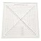 Bequilter Easy HalfSquare Triangles Template for Quilting