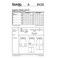 burdastyle Burda B9435 Coordinates Sewing Pattern 19 x 13 cm