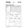 burdastyle Burda B9435 Coordinates Sewing Pattern 19 x 13 cm