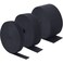 Sunmns 3 Rolls Sewing Stretch Elastic Band Spool 35 1 112 Inch in Width 55 YardsRoll Black