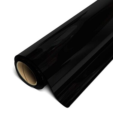 Siser EasyWeed Matte Black HTV 118x5ft Roll Iron on Heat Transfer Vinyl