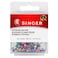 SINGER Singer 00358 Pearlized Head Straight Pins Size 20 90Count