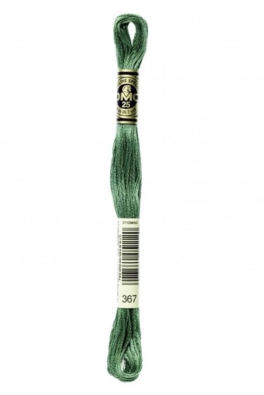 CREATIVE WORLD DMC Stranded Cotton Embroidery Thread 367 per Skein