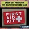 LEGEEON First Aid Kit 2x325 WhiteRed IFAK Medic MED Trauma Paramedic Morale Hook Patch