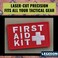 LEGEEON First Aid Kit 2x325 WhiteRed IFAK Medic MED Trauma Paramedic Morale Hook Patch
