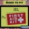 LEGEEON First Aid Kit 2x325 WhiteRed IFAK Medic MED Trauma Paramedic Morale Hook Patch